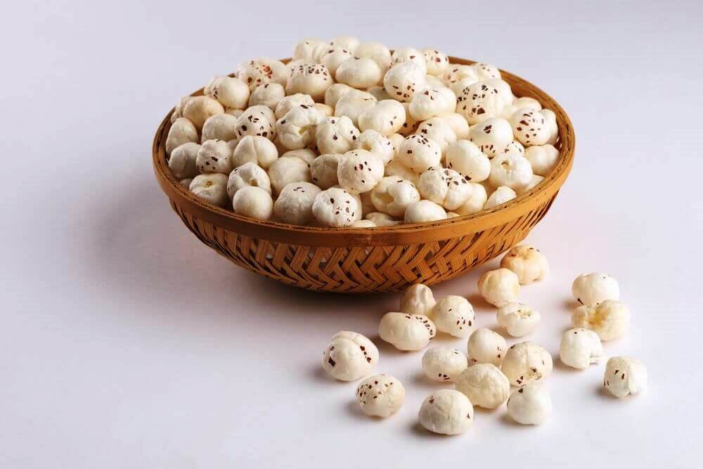 Phool Makhana Lotus Seeds Nutrition Facts and Health Benefits